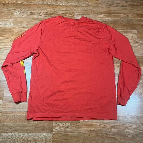The Nike Tee DR8074-696 Heatwave Logo Long Sleeve Black Shirt Men’s Size XL - Picture 4 of 6
